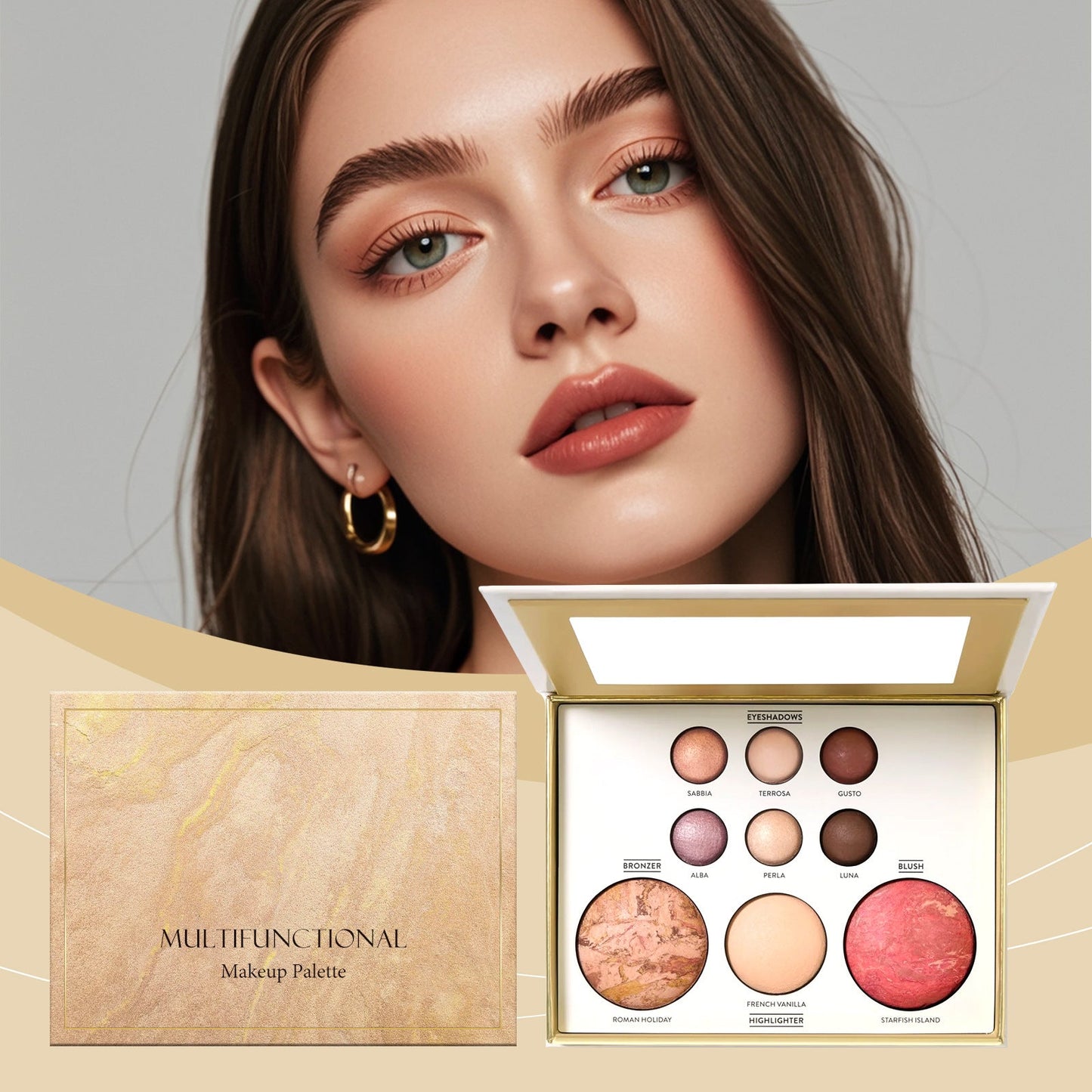 💄Treasure makeup set, baking makeup aesthetics are coming💖(NO BRUSH)